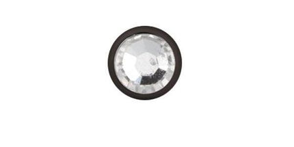Titanium Blackline Jewelled Disc for Internally Threaded Jewellery