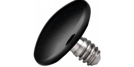 Titanium Blackline Disc for Internally Threaded Jewellery