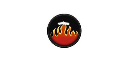 Titanium Blackline Ikon Discs Flames