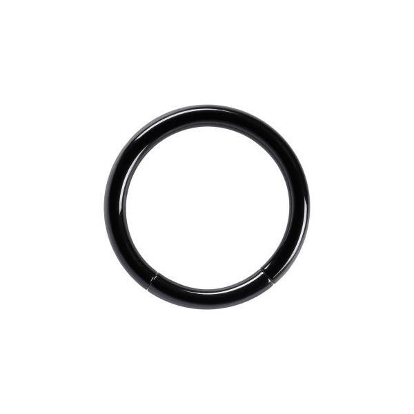 Titanium Blackline Smooth Segment Rings
