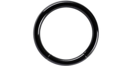 Titanium Blackline Smooth Segment Rings