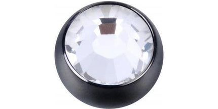 Titanium Blackline Jewelled Threaded Balls
