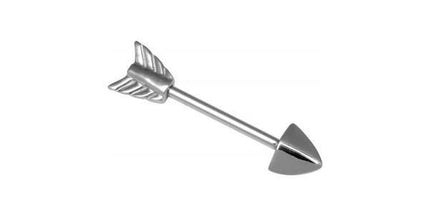 Steel Basicline Arrow Nipple Barbell