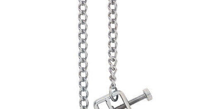 Press Style Nipple Clamps With Chain