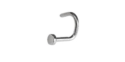 Steel Basicline Disc Nostril Stud