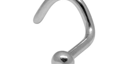 Steel Basicline Dome Nostril Stud