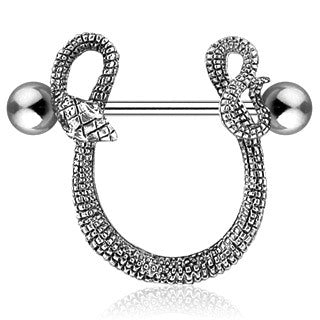 Nipple Barbell Snake