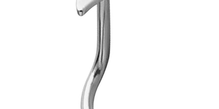 Steel Basicline Butterfly Nose Stud