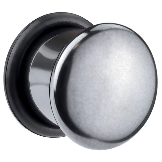 Hematite Single Flared Plug