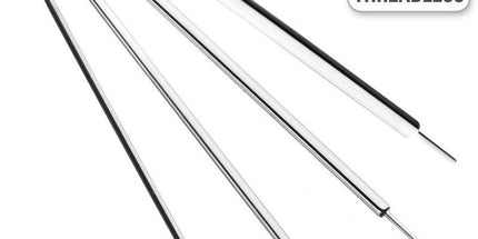 Threadless Titanium Tapered Insertion Pin