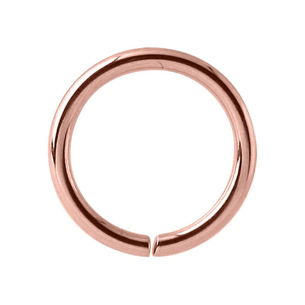 PVD Rose Gold Continuous Ring