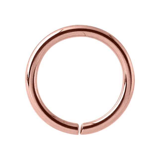 PVD Rose Gold Continuous Ring