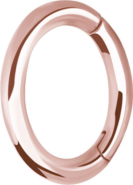 Rose Gold Oval Hinged Rook Ring