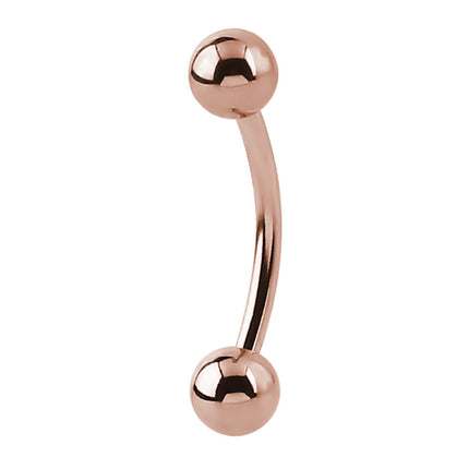 PVD Rose Gold Micro Banana