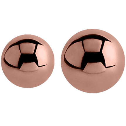 PVD Rose Gold Threaded Ball