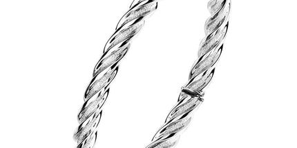 Twisted Stainless Steel Ring