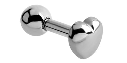 Steel Heart Decorative Barbell