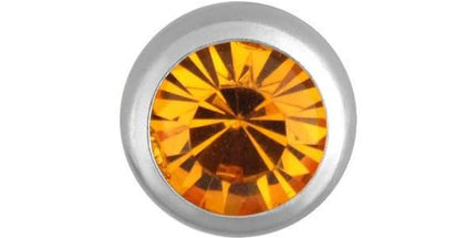 Steel Basicline Jewelled Threaded Ball