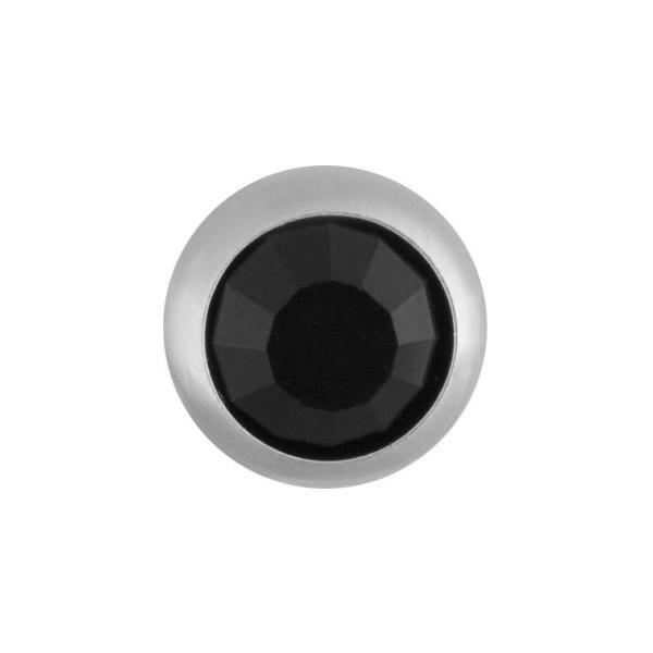 Steel Basicline Jewelled Threaded Ball