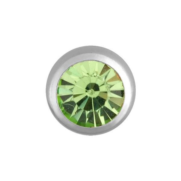 Steel Basicline Jewelled Threaded Ball
