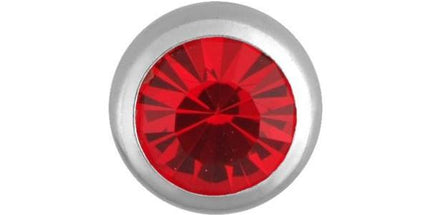 Steel Basicline Jewelled Threaded Ball