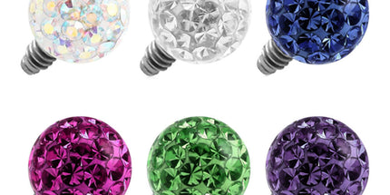 Internally Threaded Multi Jewelled Balls
