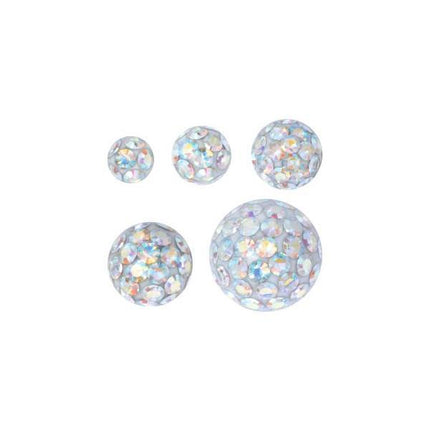 Steel Basicline Sealed Multi Jewelled Threaded Ball