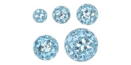 Steel Basicline Sealed Multi Jewelled Threaded Ball