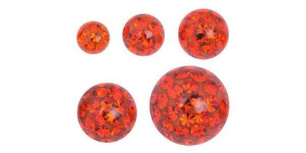 Steel Basicline Sealed Multi Jewelled Threaded Ball