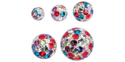Steel Basicline Sealed Multi Jewelled Threaded Ball
