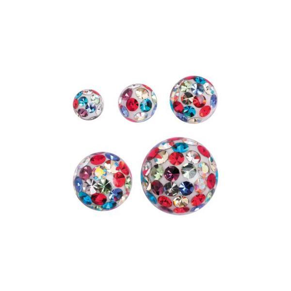 Steel Basicline Sealed Multi Jewelled Threaded Ball