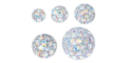 Steel Basicline Sealed Multi Jewelled Threaded Ball