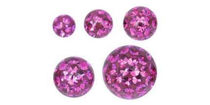 Steel Basicline Sealed Multi Jewelled Threaded Ball