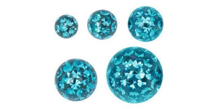Steel Basicline Sealed Multi Jewelled Threaded Ball