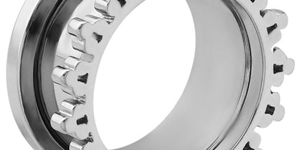 Steel Ornate Sun Threaded Tunnel