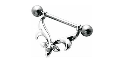 Steel Basicline Fancy Nipple Jewellery