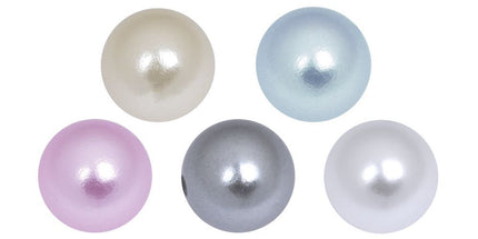 Synthetic Threaded Coloured Pearls
