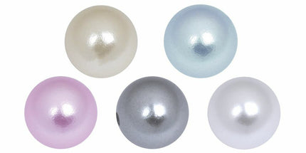 Synthetic Threaded Coloured Pearls
