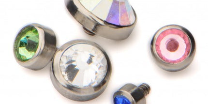 Invictus Titanium Bezel Set Jewelled Disc