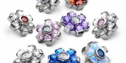 Invictus Titanium Prong Set Flower Attachment