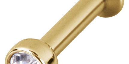 Titanium Zirconline Mini Base Labrets for Triple Piercing