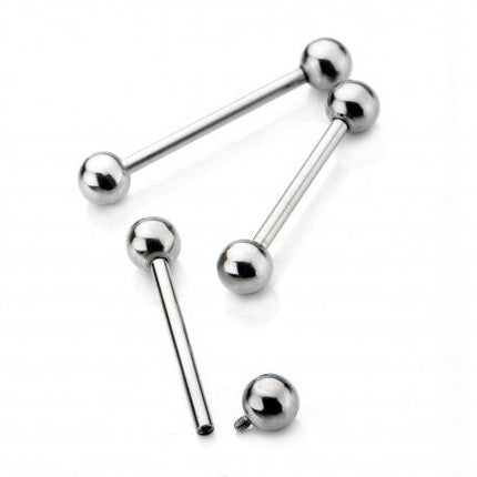 Invictus Titanium Internally Threaded Barbell