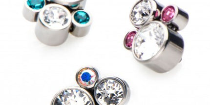 Invictus Titanium Bezel Set 4 Gem Cluster