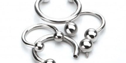 Invictus Titanium Internally Threaded Circular Barbell