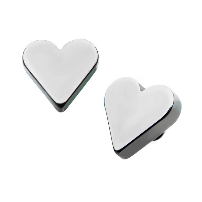 Invictus Titanium Internally Threaded Heart Top