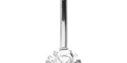 Invictus Internally Threaded Titanium Prong Set Navel