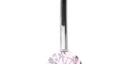 Invictus Internally Threaded Titanium Prong Set Navel