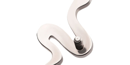 Invictus Titanium Internally Threaded Snake Top