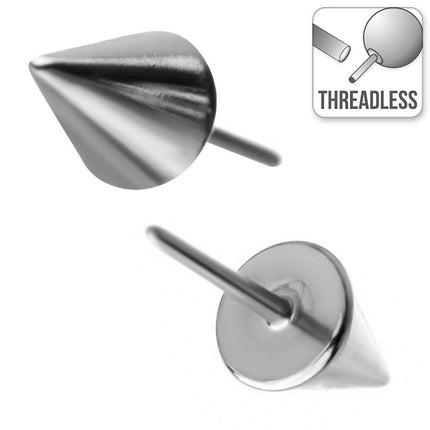 Invictus Threadless Titanium Cone Attachment Cone