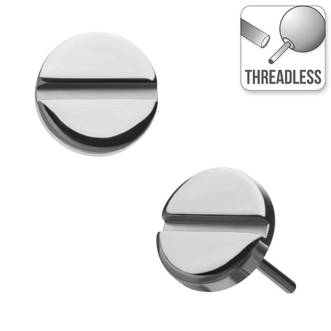 Invictus Threadless Titanium Screw Attachment Screw